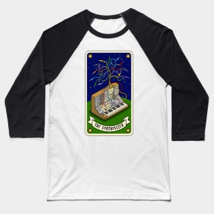 Modular Synthesizer tarot card Baseball T-Shirt